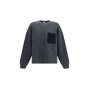 Loewe Men Anagram Cotton-Blend Sweatshirt With Pocket